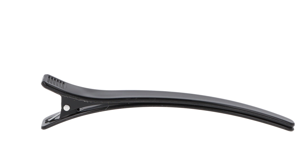 CARTON 6 PINZAS PLASTICO PROFESIONAL NEGRO
