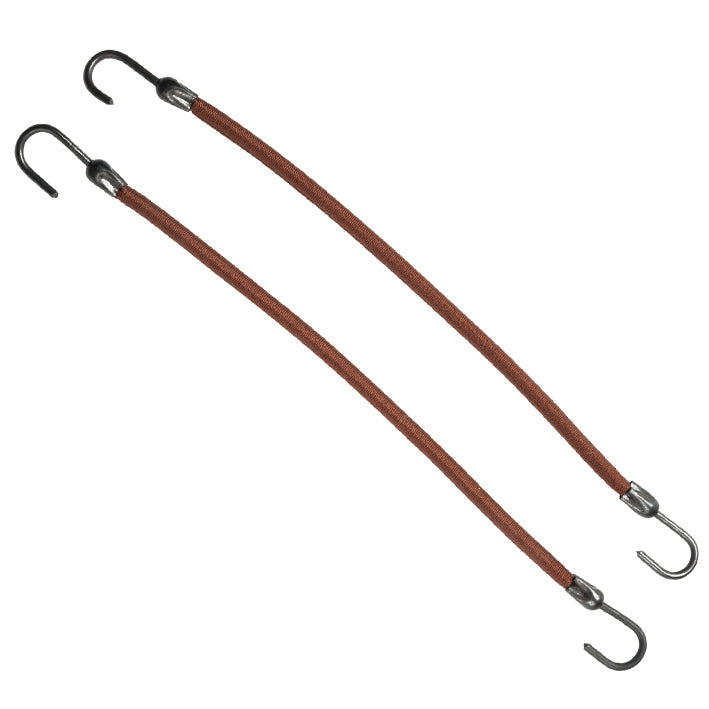 CART.12 GOMAS C/GANCHO MARRON