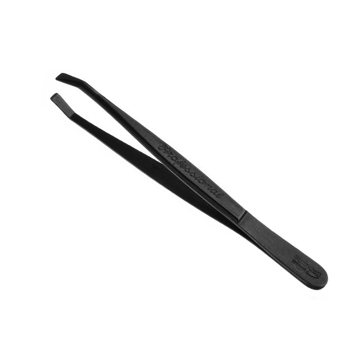 PINZA DEPILAR GDE. NEGRA 9 CM.