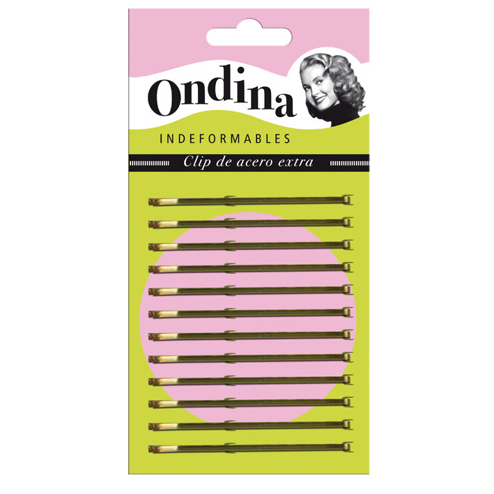 CARTON 12 U.CLIPS BRONCE 55 MM