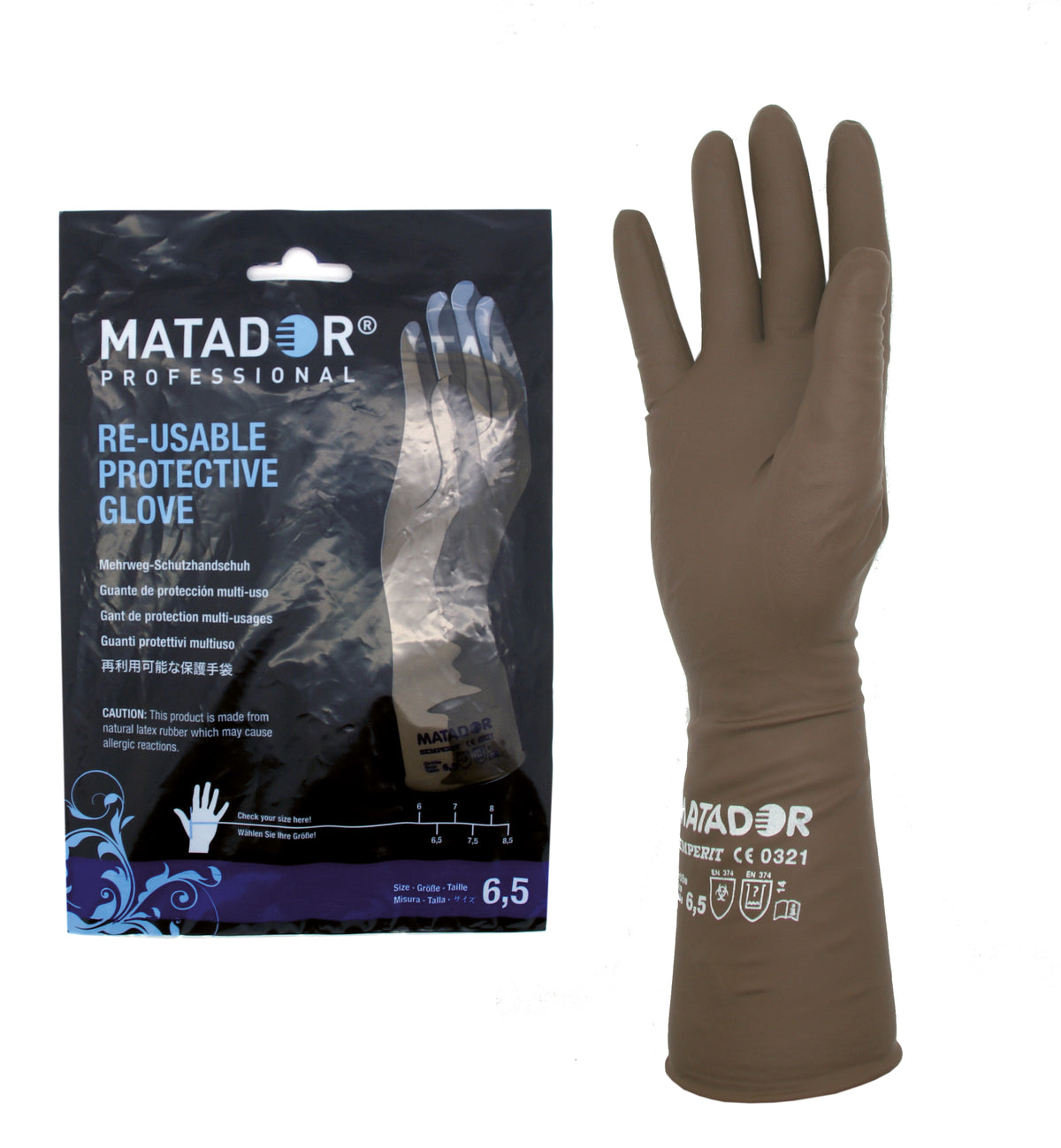 BOLSA 2U. GUANTES PROFES. 7