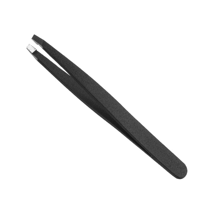 PINZA DEPILAR MEDIANA NEGRA 8CM