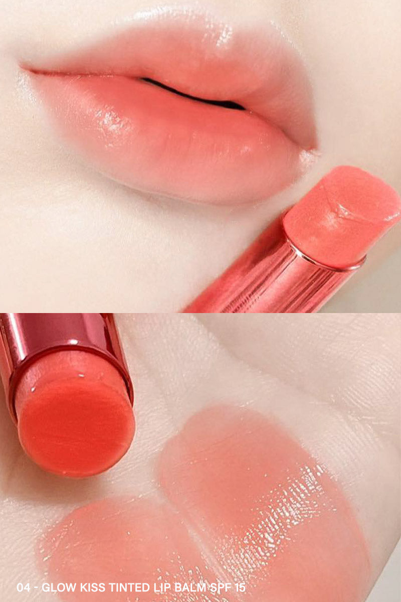 Glow Kiss Tinted Lip Balm SPF 15 - Bálsamo labial con color y protección solar