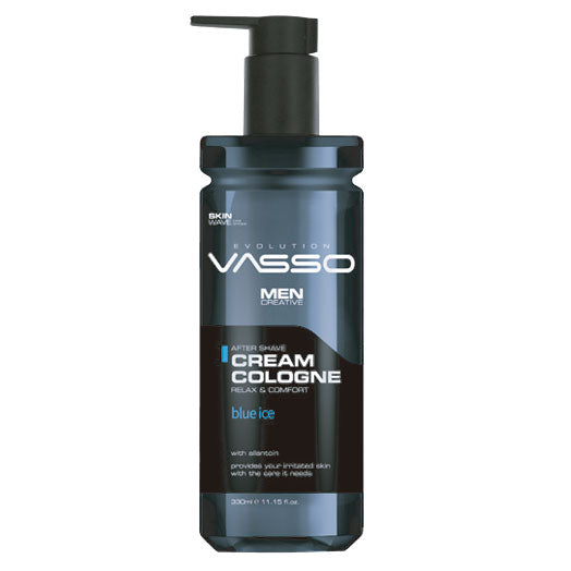 VASSO AFTER SHAVE CREAM COLOGNE BLUE ICE 370ML