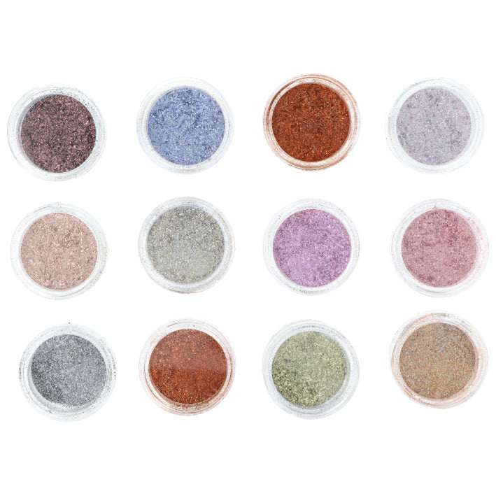 POLVOS DE ARENA NAIL ART 1,5GX12 COLOR