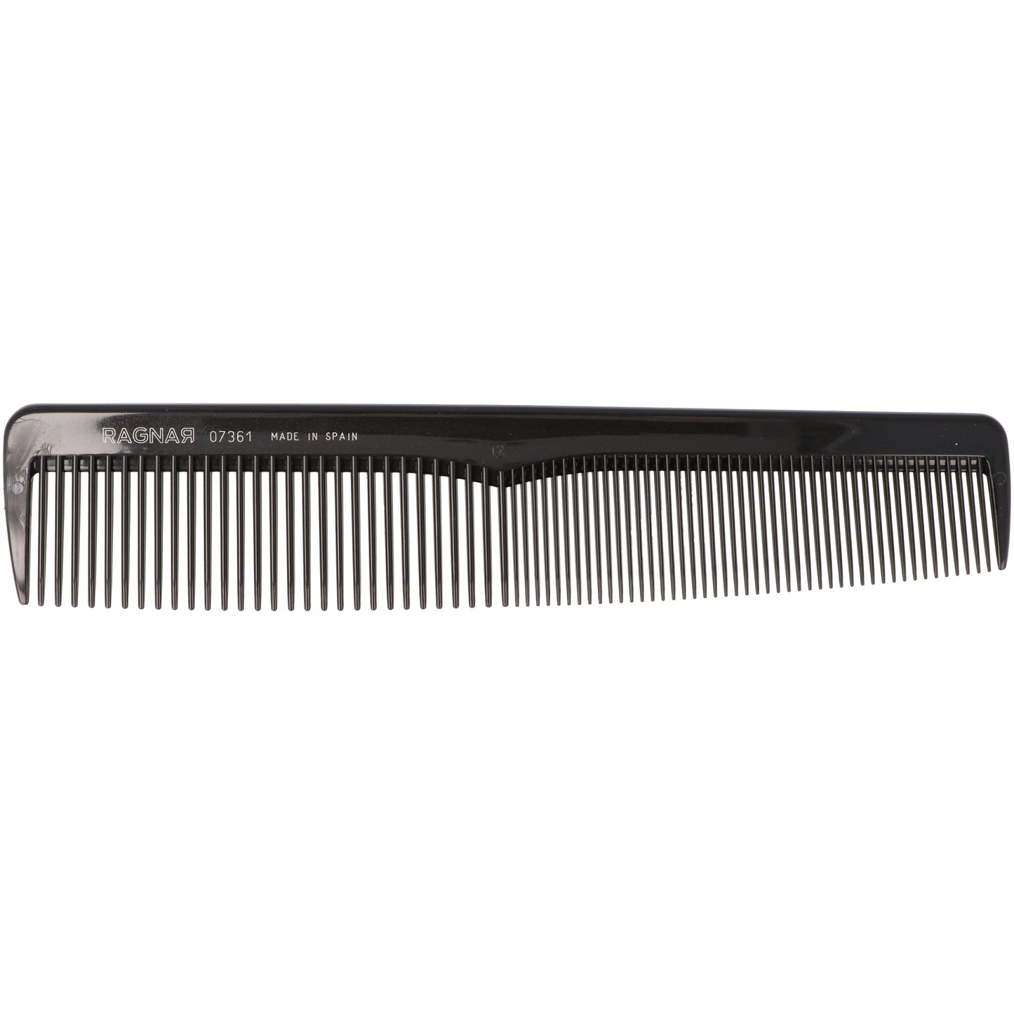 PEINE BARBERO BATIDOR RECTO NEGRO 19,5 CM