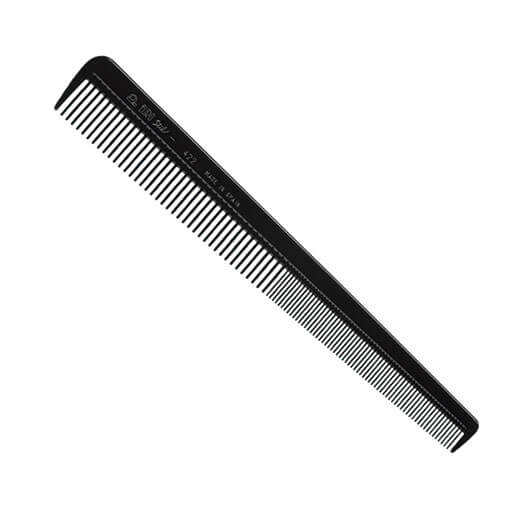 PEINE "CAPTAIN COOK" BARBERO 18 CM NEGRO