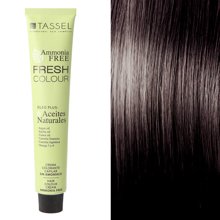 FRESH COLOUR Nº4 CASTAÑO MEDIO FREE AMONIA