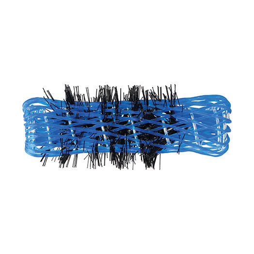 BOLSA 6 RULOS MALLA AZUL 16 MM CON PINCHITO
