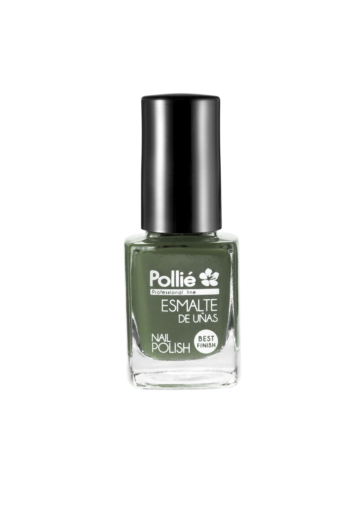 ESMALTE UÑAS VERDE MILITAR 12ML.