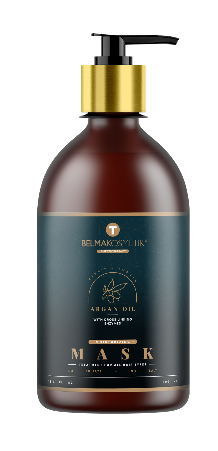 Belma kosmetik-Pack argan -Champú 500+Mascarilla 500+Serum oil 100