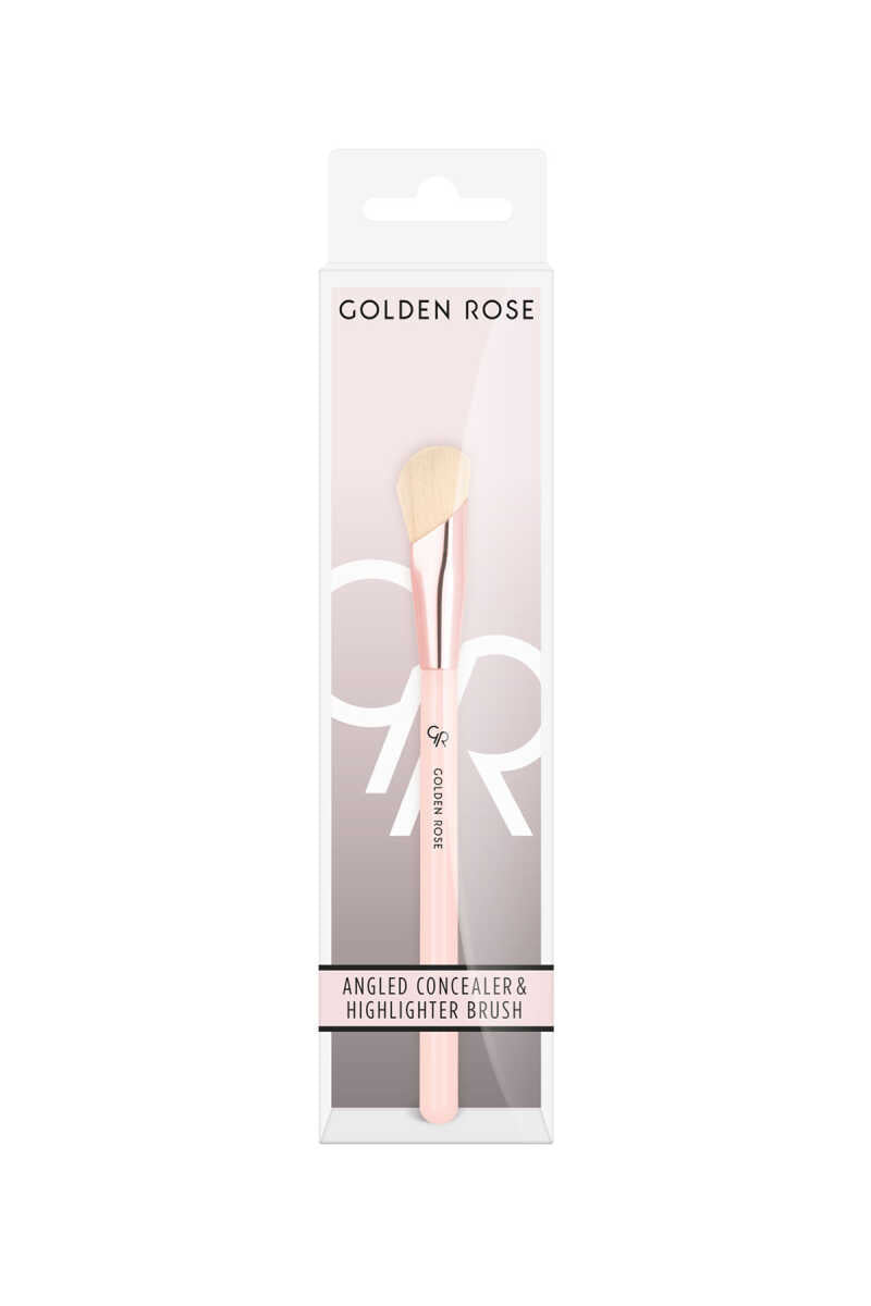 Brocha Angular Corrector e Iluminador - Nude- Angled Concealer & Highlighter Brush