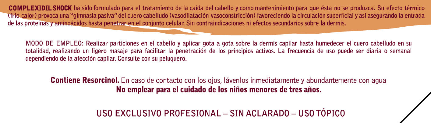 Complexil-Tratamiento de shock para caída en ampollas