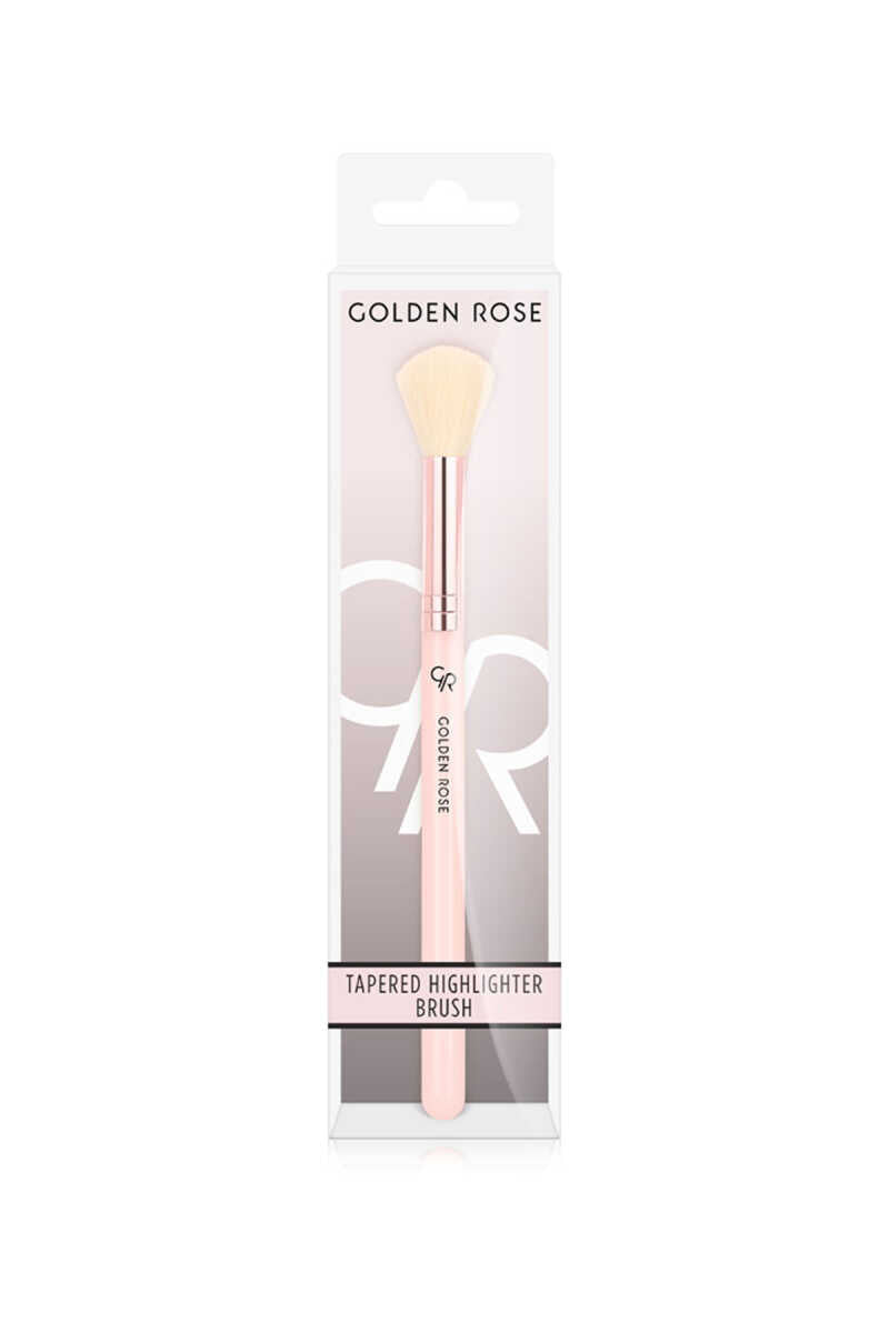 Brocha Cónica para Iluminador - Nude – Precisión Glow - Tapered Highlighter Brush