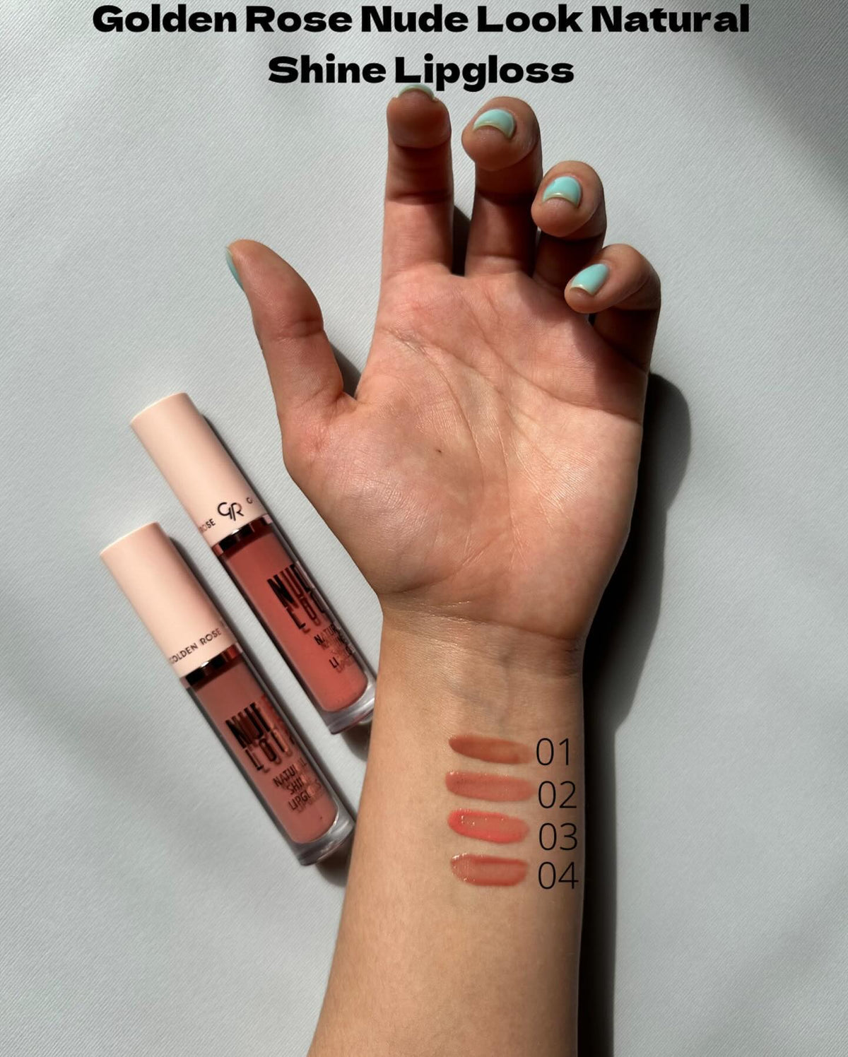 Nude Look Natural Shine Lip Gloss - Brillo de labios nude