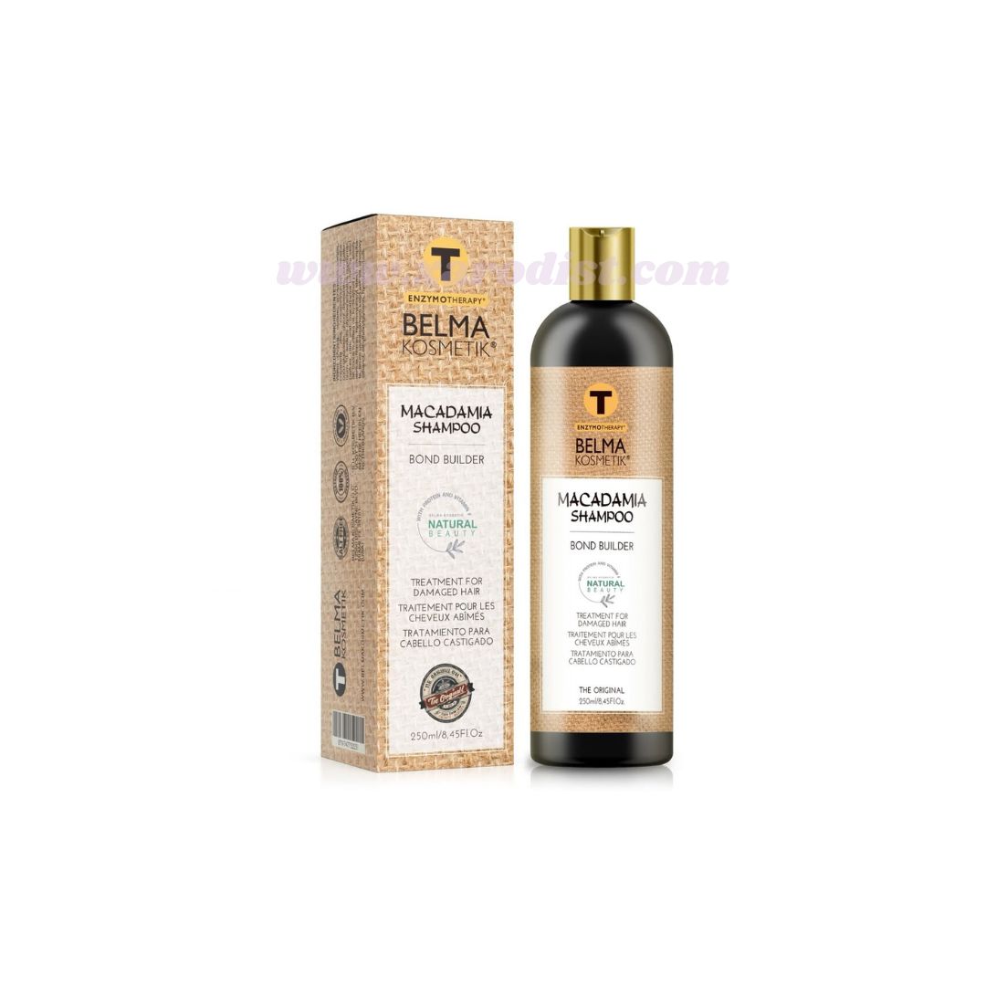 Belma kosmetik- Duo mantenimiento home macadámia- Champú macadámia 250 ml + Mascarilla macadámia 250 ml