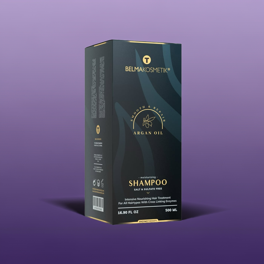 Belma kosmetik-Champú argán mantenimiento,todo tipo de cabellos 500 ml