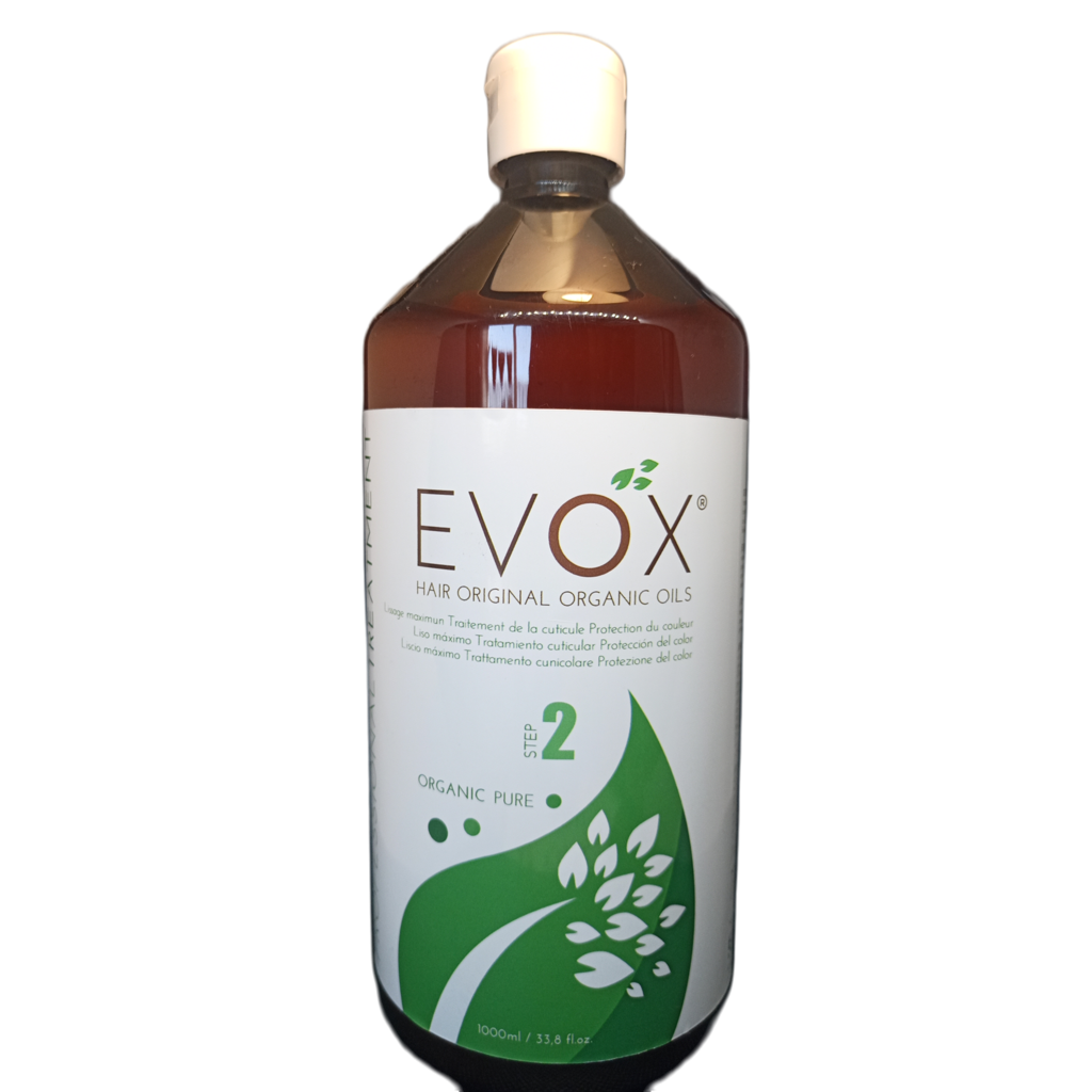 Eiser lab -Evox orgánico pure botánico- Alisador paso 2-Alisado orgánico ,protector del color,liso máximo,tratamiento de cuticulas.