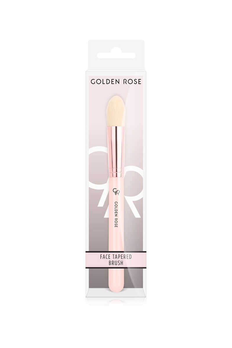 Brocha Facial Cónica – Precisión y Difuminado - Nude Look Face Tapered Brush