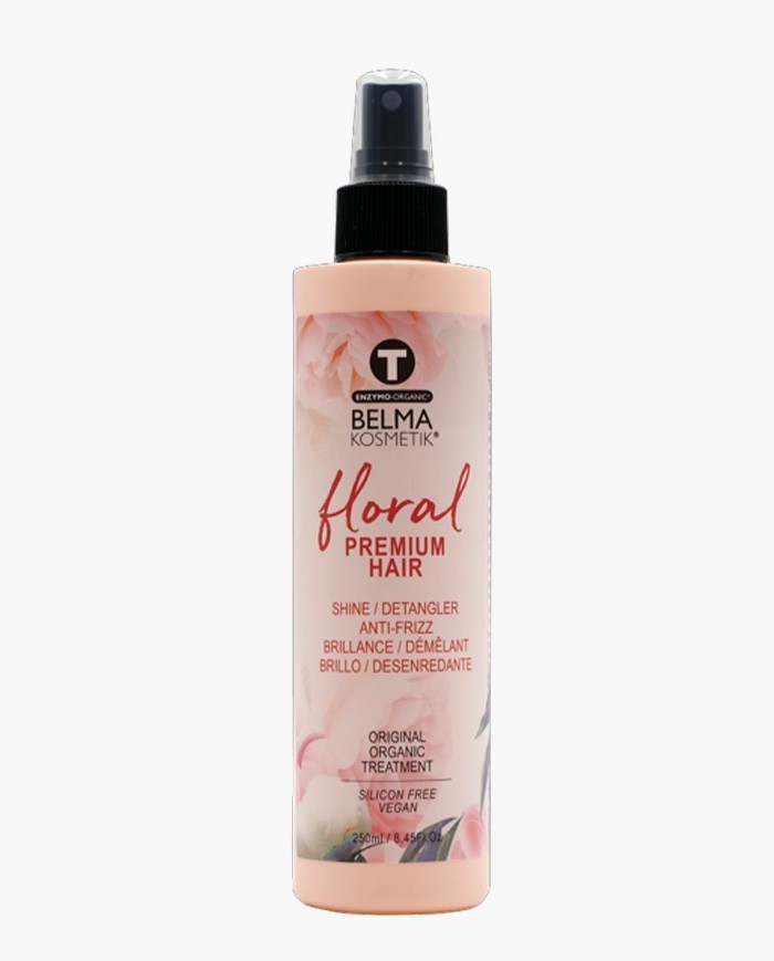 Belma Kosmetik-Floral Detox Spray 100 ml - Premium floral shine, detangling and reconstructing spray - Removes impurities and restores