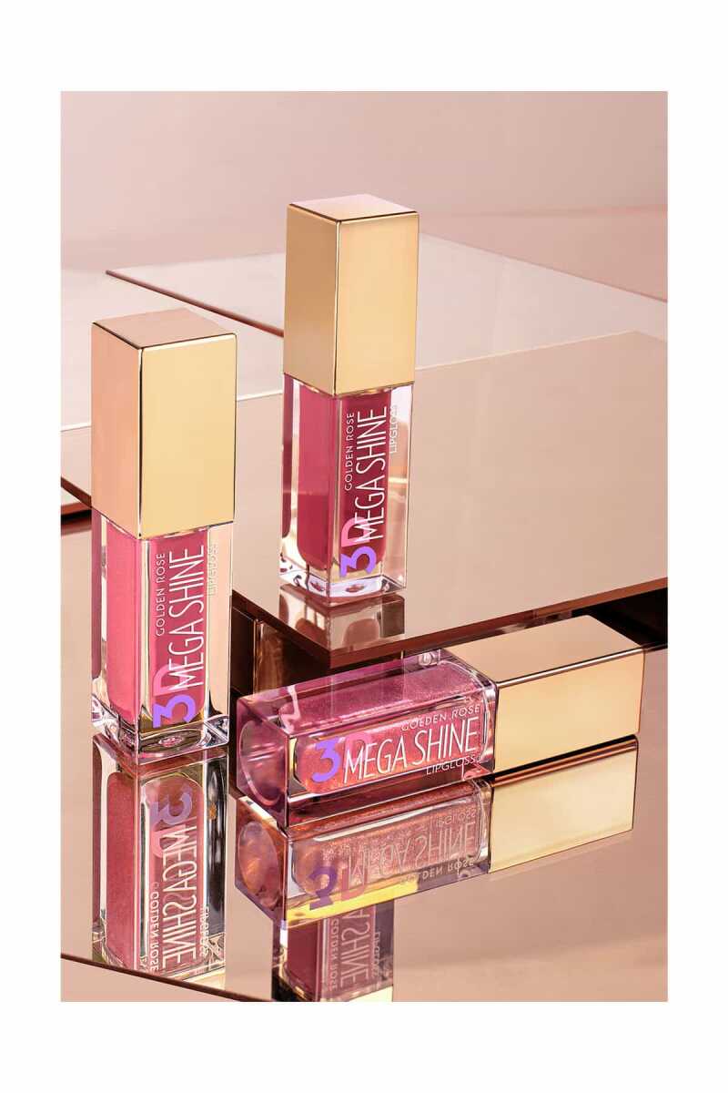 3D Mega Shine Lip Gloss - Brillo de labios efecto glass shine