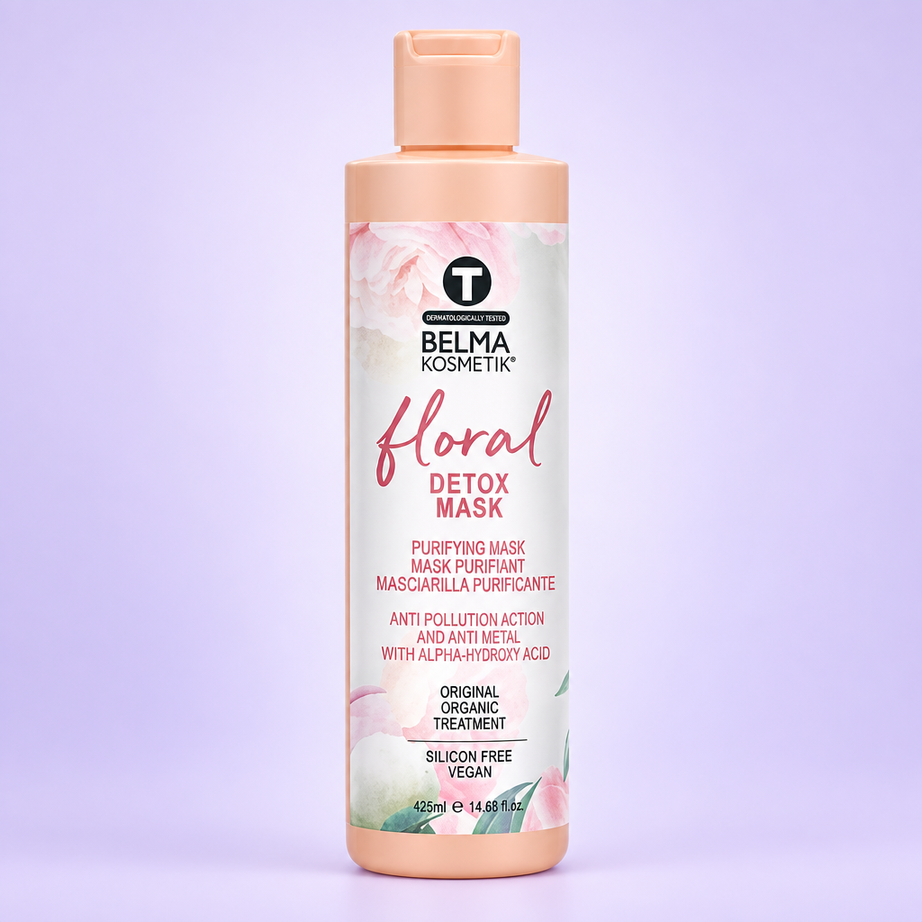 Floral Detox Mascarilla 250ml amb fons lila