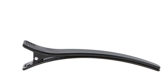 CARTON 6 PINZAS PLASTICO PROFESIONAL NEGRO
