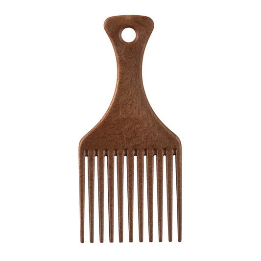 PEINE AHUECADOR DE MADERA MINI CON 11 PUAS