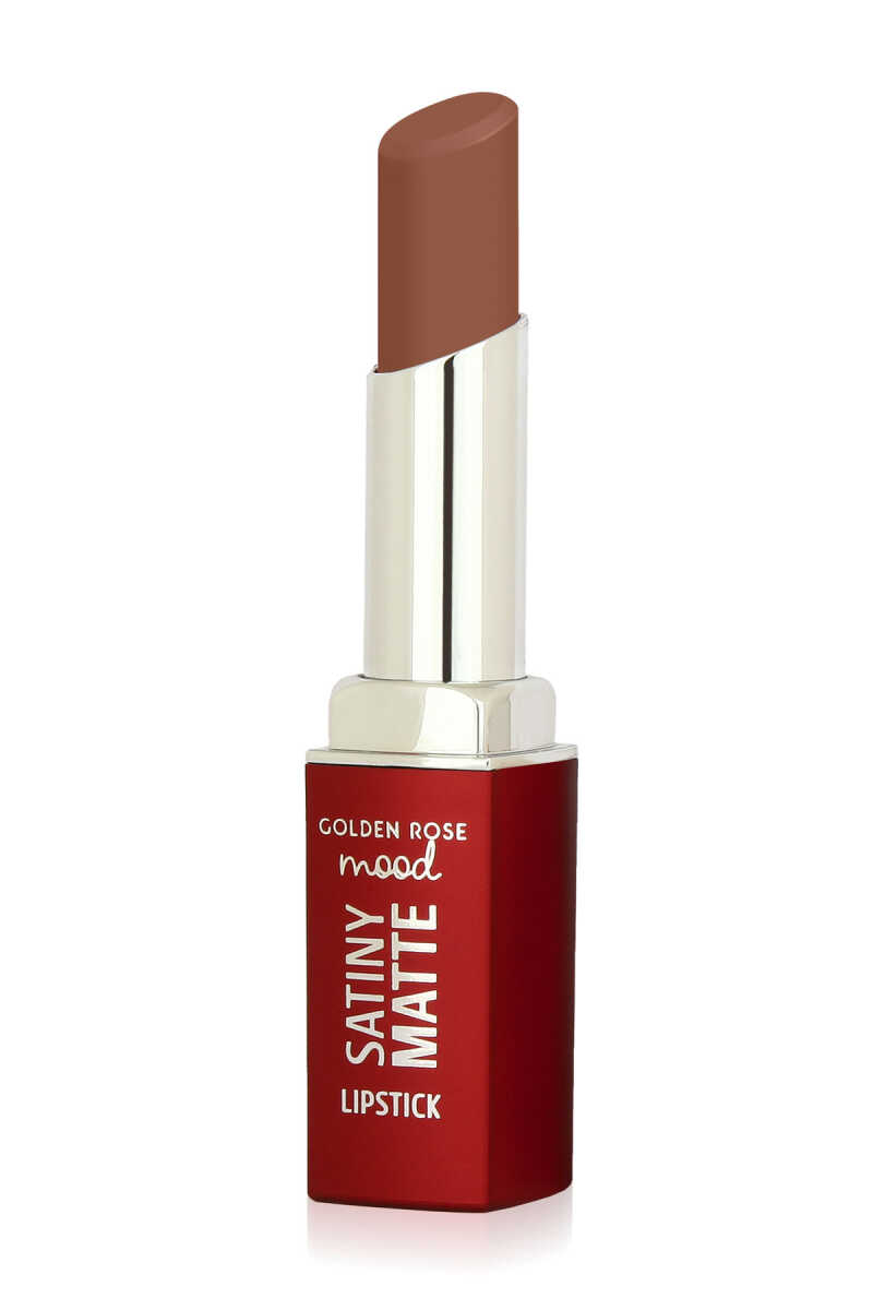 Mood Satiny Matte Lipstick - Barra de labios mate satinada