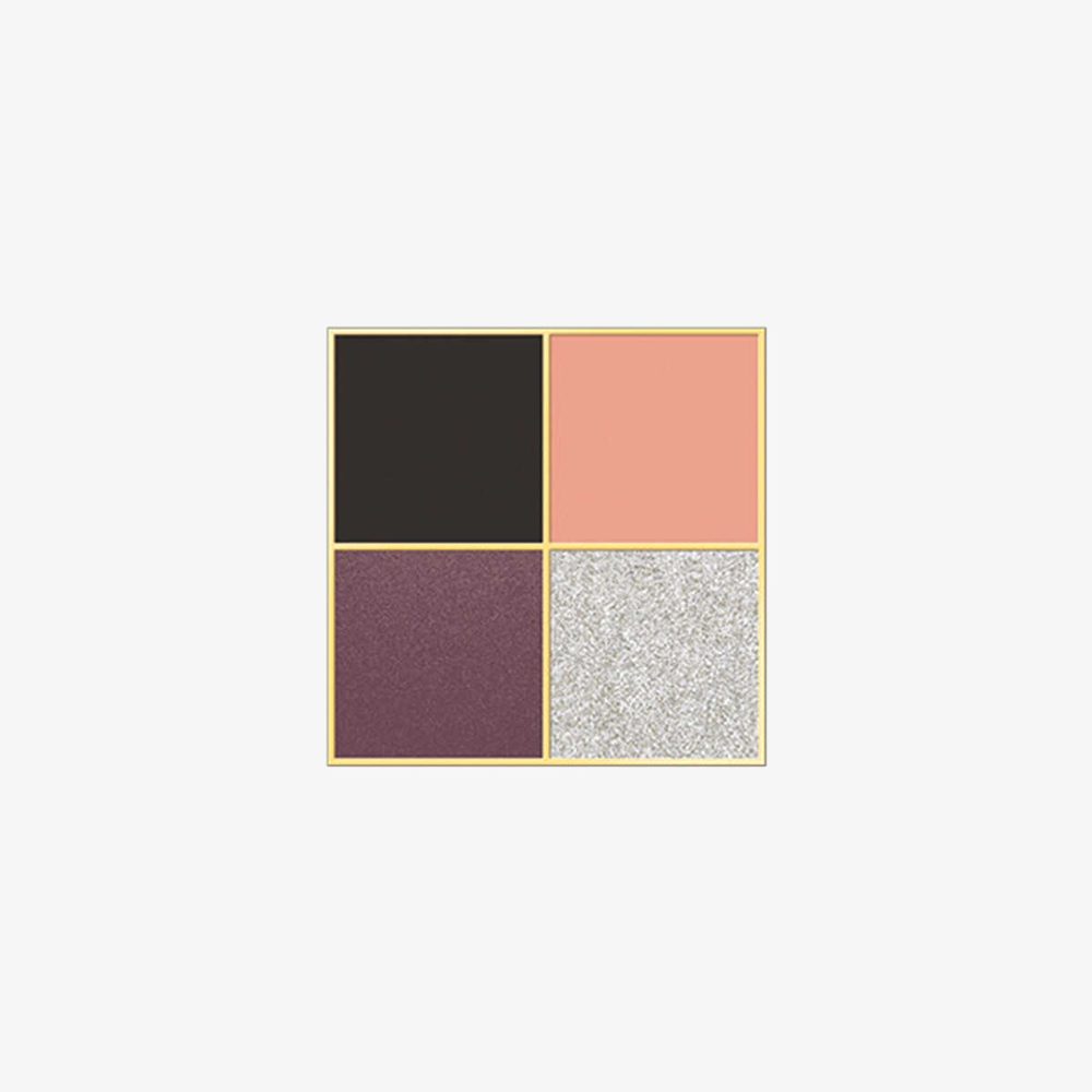 Quattro Eyeshadow Palette - Paleta de sombras de ojos de 4 tonos