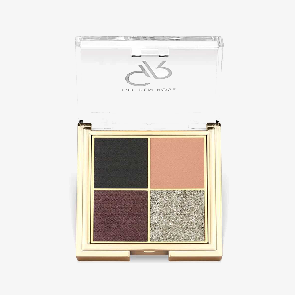 Quattro Eyeshadow Palette - Paleta de sombras de ojos de 4 tonos
