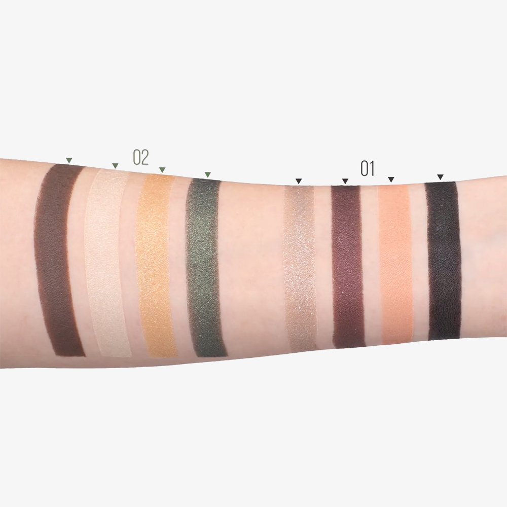 Quattro Eyeshadow Palette - Paleta de sombras de ojos de 4 tonos