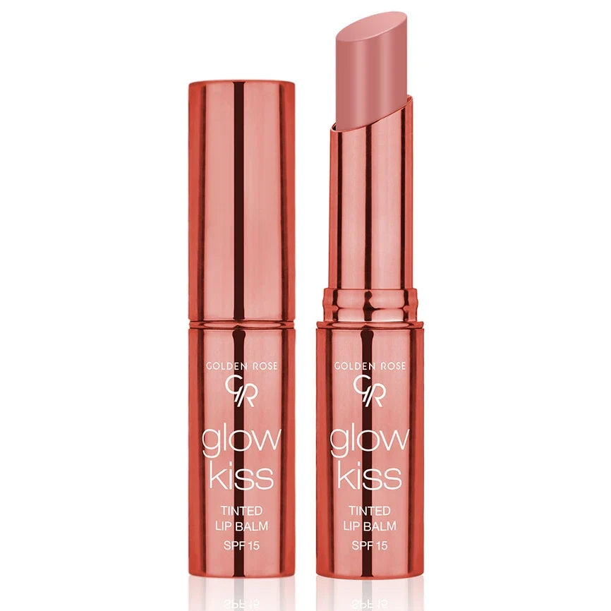 Glow Kiss Tinted Lip Balm SPF 15 - Bálsamo labial con color y protección solar