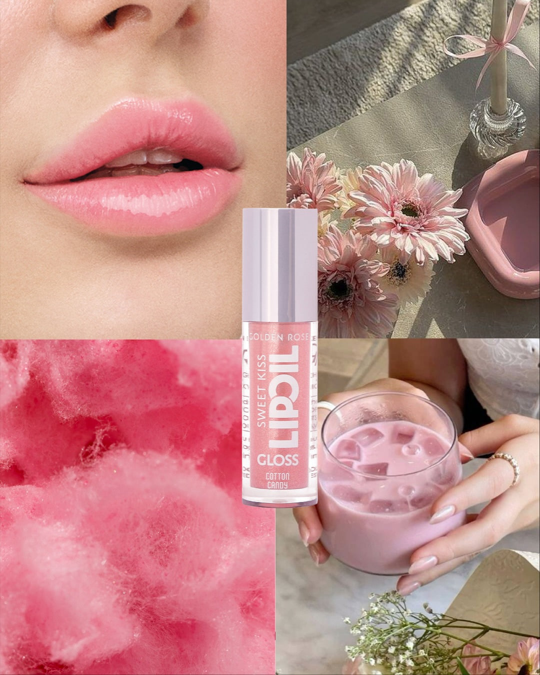 Sweet Kiss Lip Oil Gloss - Brillo de labios nutritivo