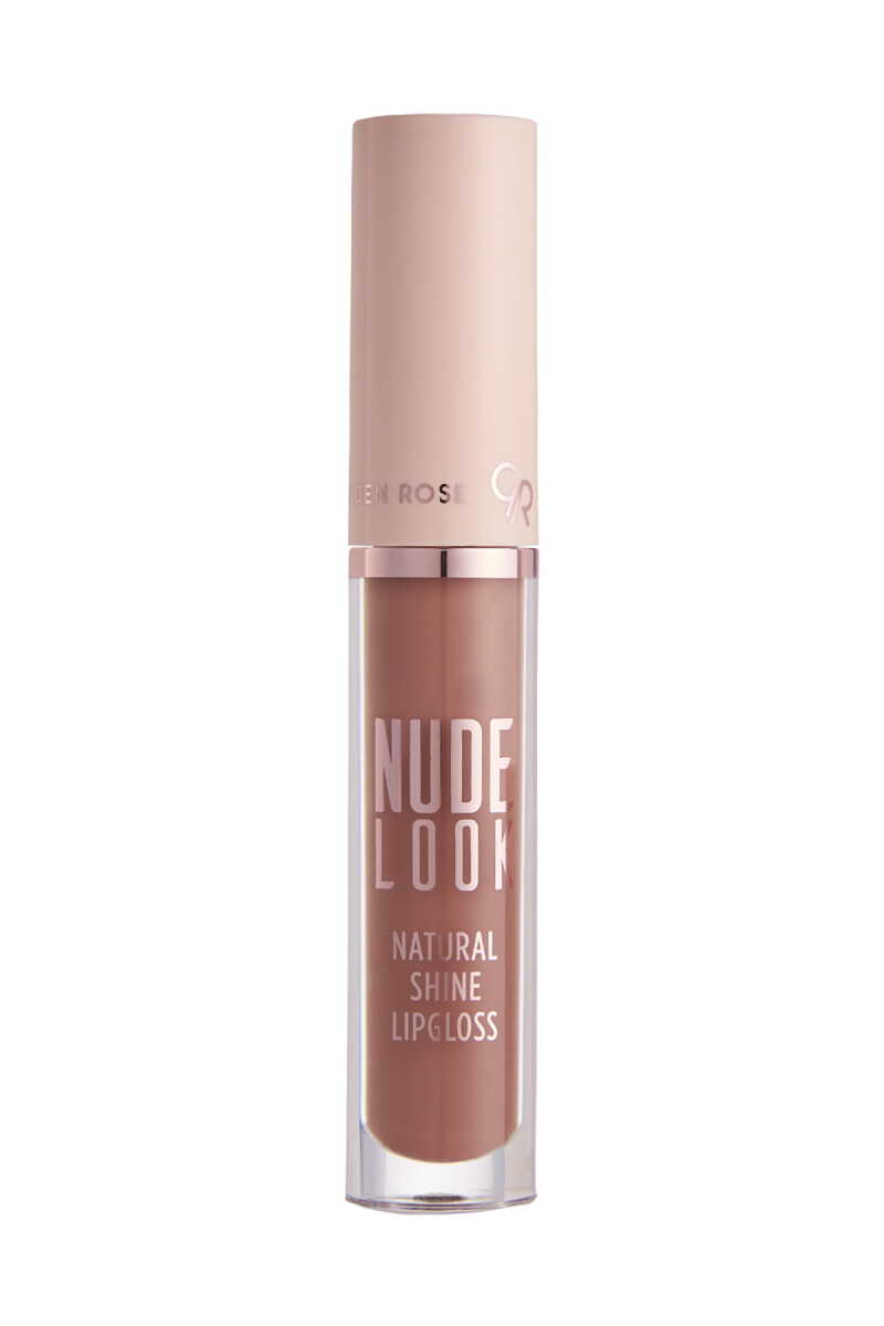 Nude Look Natural Shine Lip Gloss - Brillo de labios nude