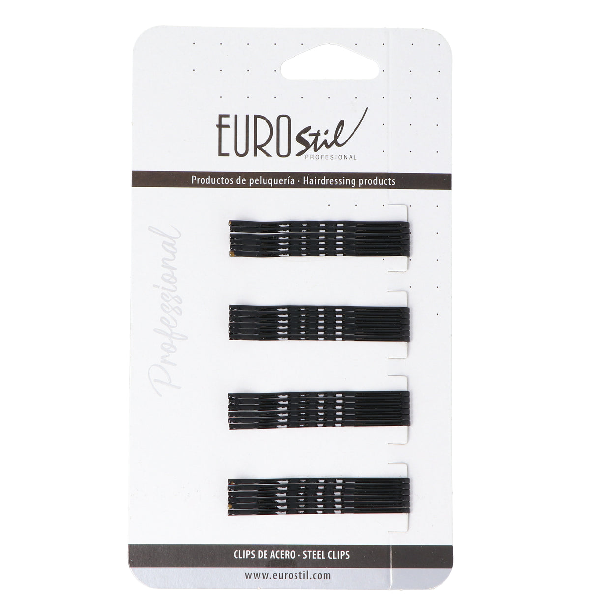 CARTON 24 CLIPS OND.NEGRO 50 MM
