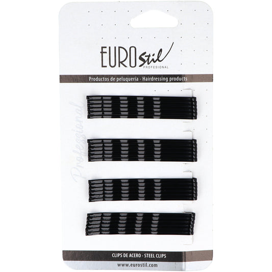 CARTON 24 CLIPS OND.NEGRO 70 MM