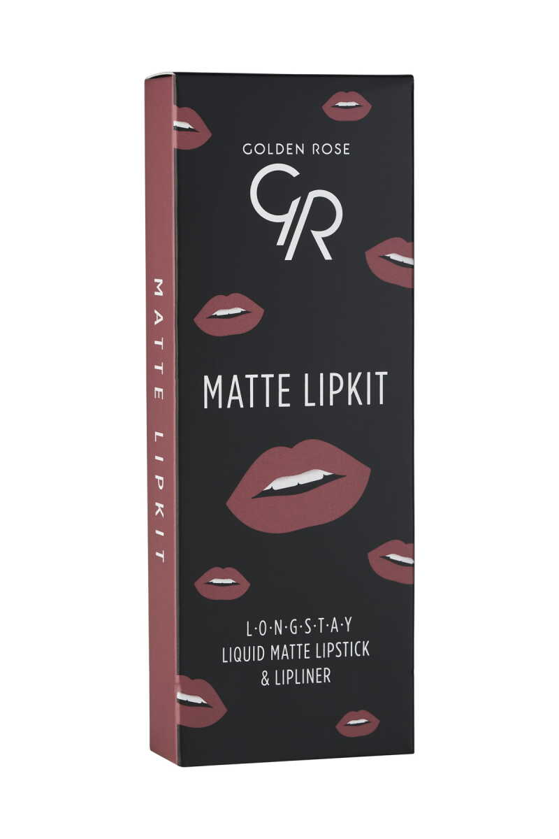 Matte Lip Kit - Labial líquido mate + perfilador de labios