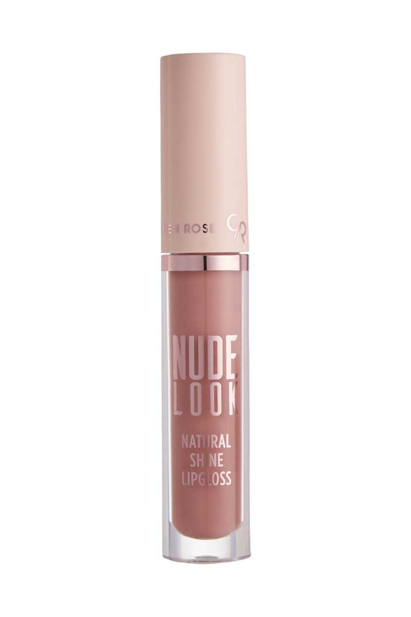 Nude Look Natural Shine Lip Gloss - Brillo de labios nude