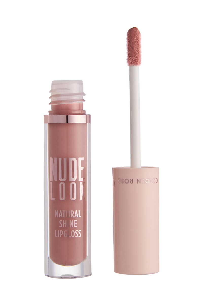 Nude Look Natural Shine Lip Gloss - Brillo de labios nude