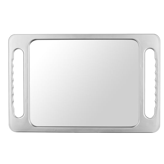 ESPEJO ASAS GRANDE PLATEADO 40X26 CM.