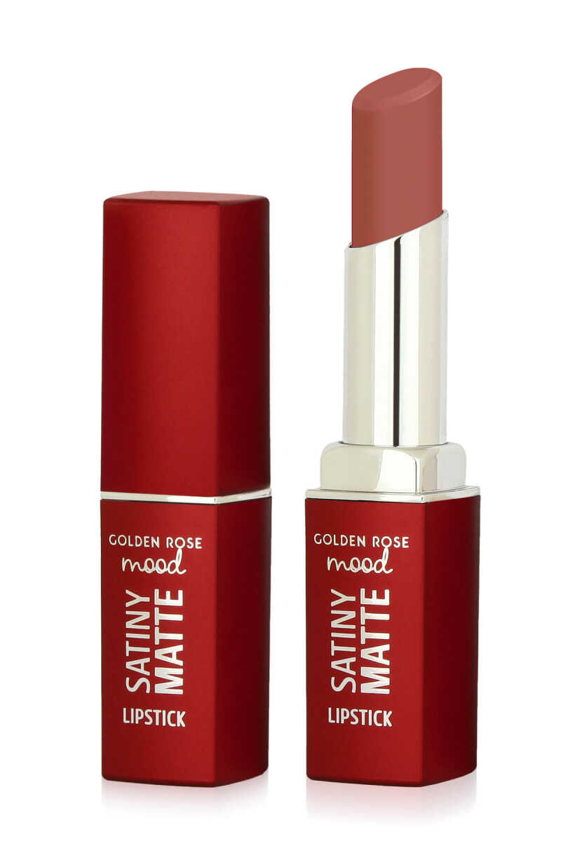 Mood Satiny Matte Lipstick - Barra de labios mate satinada
