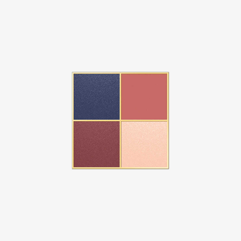 Quattro Eyeshadow Palette - Paleta de sombras de ojos de 4 tonos