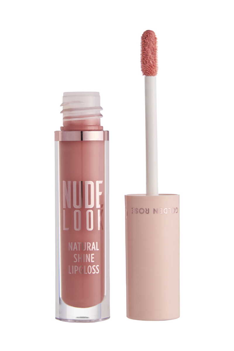 Nude Look Natural Shine Lip Gloss - Brillo de labios nude