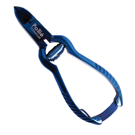 TALLAUNGLES PEDICURA TANCAMENT 12CM. BLAU TITANI
