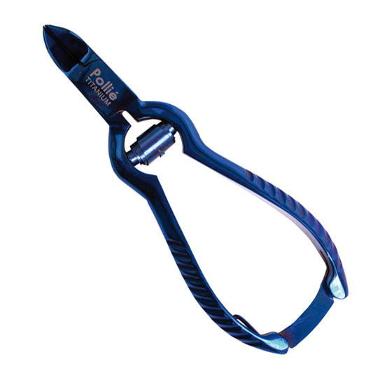 TALLAUNGLES PEDICURA TANCAMENT 14CM.BLAU TITANI