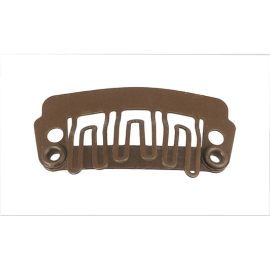 BOLSA 50 CLIPS 2,3 CM. EXTENSIONES MARRON