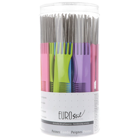 BOTE 60 PEINES COLORES MOD.1469