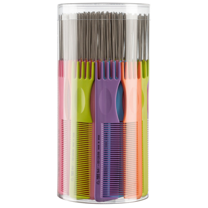 BOTE 60 PEINES COLORES MOD.128
