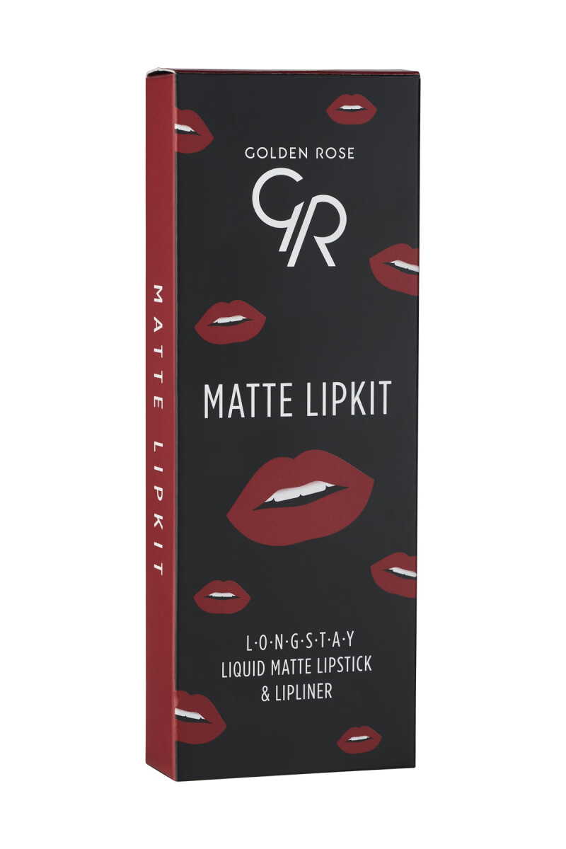 Matte Lip Kit - Labial líquido mate + perfilador de labios